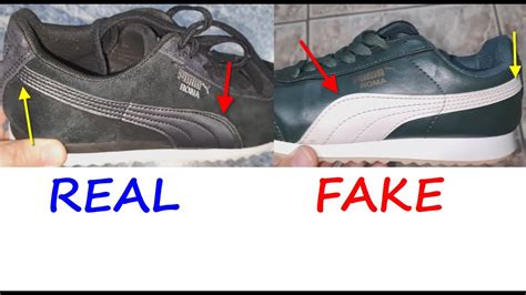 original puma shoes vs fake|tell me about puma shoes.